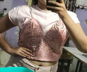 Pink Bralette Top