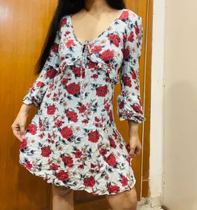 Floral Mini Dress