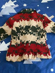 Floral Patterned Jacket