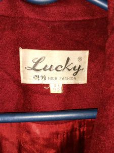 Vintage Burgundy Blazer