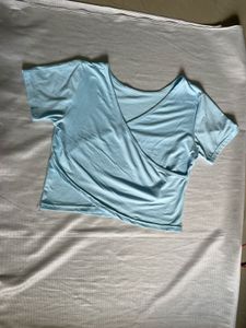 Cute Light Blue Top