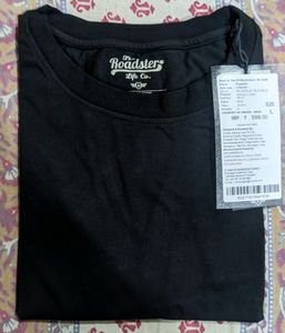 Roadster Lifestyle  Round Neck Regular Fit T-shirt