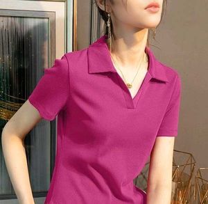 [SIZE~S]Pink polo T-shirt🌷