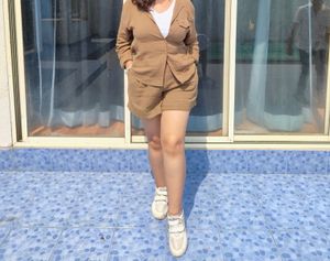 Linen Short Set