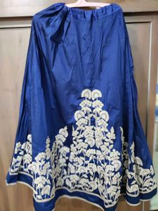 Elegant Navy Blue Lehenga Choli