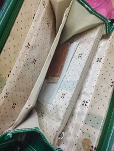 Exotic Leather Clutch