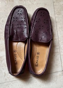 Maroon Loafers