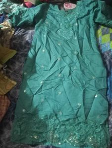 Elegant Green Kurta set