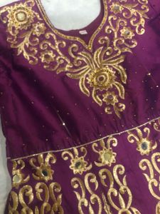 Havey Embroidery Mirror &stone Work