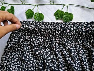 Floral Pinterest Slit Skirt