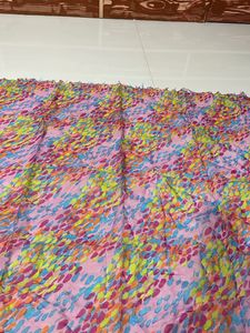 Multi Coloured Printed Square Scarf