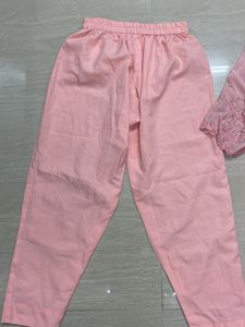 Beautiful Embroidery With Pearl Suit