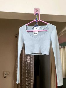 Zara Knit Crop Top