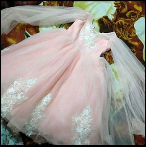 Pink Tulle Dress