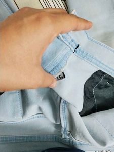 Sky Blue Denim Jeans