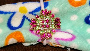 Vintage Floral Diamante Headband