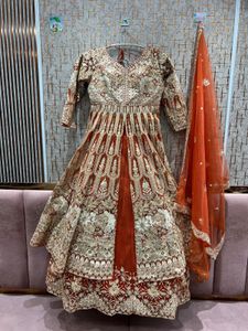 Buy Any Heavy Gown With Lehenga & Dupatta