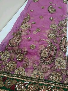 Embroidered Saree