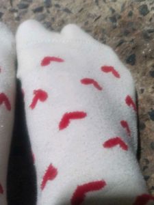 female Cute Socks with Hearts