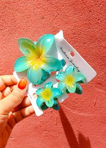 Flower Hair Clip Set