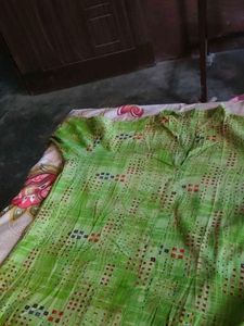 Green Patterned Kurti