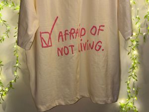 simple and stylish oversized Light Yellow T-shirt