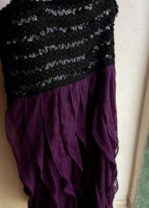 Sequin &amp; Ruffle Party Dress