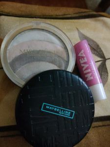 4 Combo- Compact + Lipbalm + Eyeshadow+ Deodorant