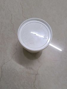 Porcelain Cup With Lid (For Yoghurt)