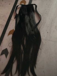 Tie In Hair Extension For Ponytail