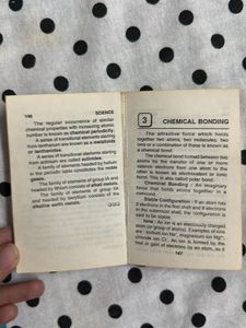 Mini Science Basic Facts &amp; Formulae Book