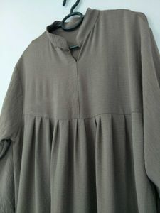 Taupe Midi Dress