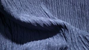 Cute Blue Button Top