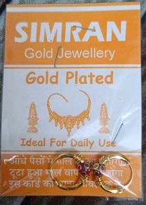💐💐Simran Gold Plated Earrings   Combo