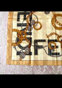 Vintage Fendi Silk Scarf/Bandana/Handkerchief