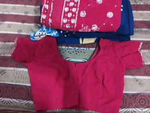 Pink Saree
