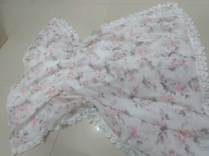 Pink Flower Kaftan Top....❤️