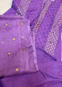 Purple Salwar Suit Set