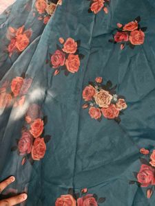 organza party wear frock