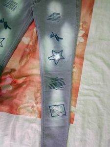 Stylish Grey Jeans