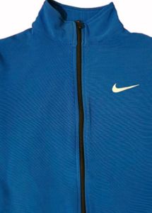 Nike Blue Full Zip Turtle Jacket