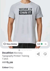 👲DECATHLON WORKOUT TSHIRT