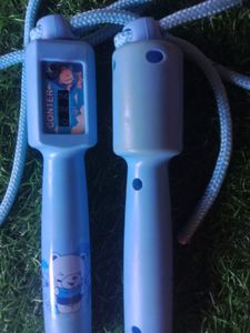 Combo Of Skipping Ropes With Manual Meter