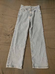 Light Wash Wide Leg Jeans