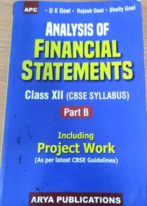 Analysis of Financial Statements class 12- DK GOEL