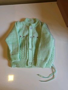 Cute knit baby cardigan