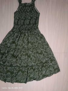 Green Floral Sundress