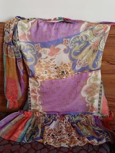 Georgette Long Top For Girls