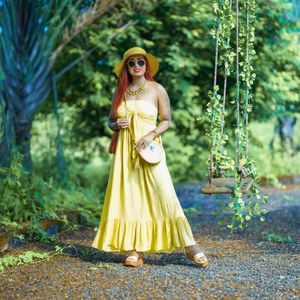 Flare Maxi Dress