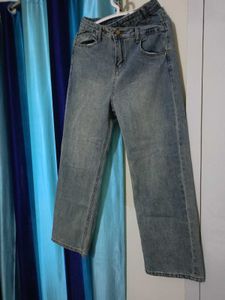 Straight Pants Denim